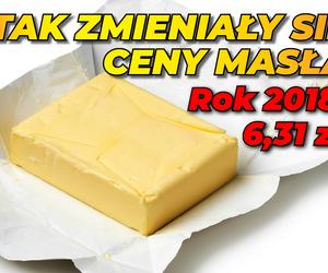 Cena masła