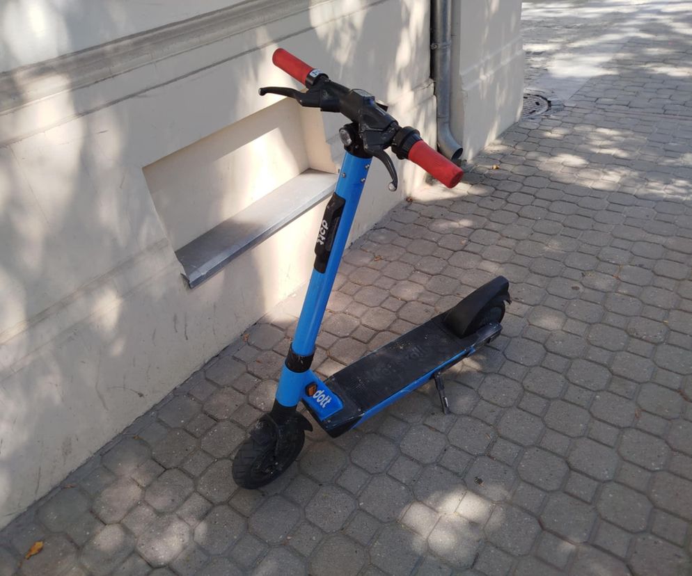 Wypadków coraz więcej. Siedlecka policja kontroluje kierowców hulajnóg elektrycznych i przypomina o obowiązujących przepisach