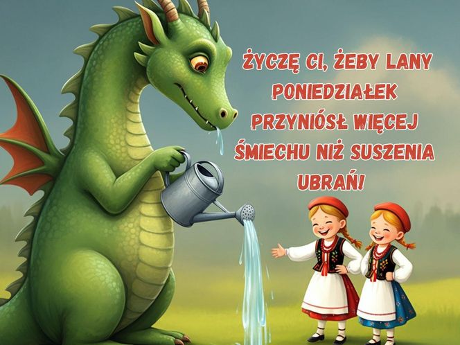 Kartki na Lany Poniedziałek