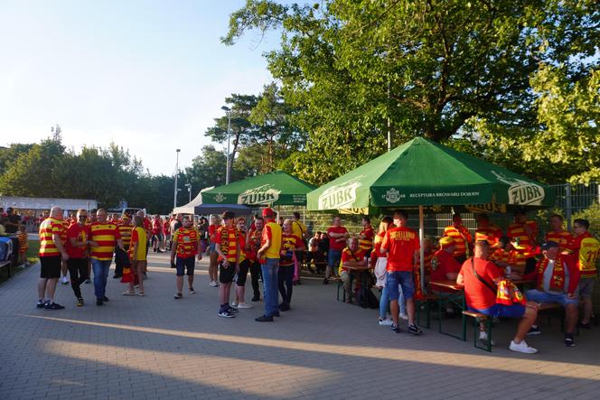 Jagiellonia-Poniewież. Liga Mistrzów i Eska Summer City na Stadionie Miejskim w Białymstoku