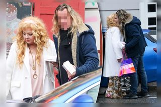 Słodkie jak ciasteczko pocałunki Magdy Gessler. Gwiazda TVN przyłapana na zakupach we własnej restauracji