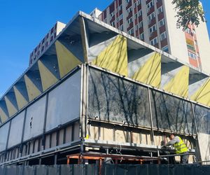 Budynek Biedronki projektu Kwaśniewicza w Katowicach