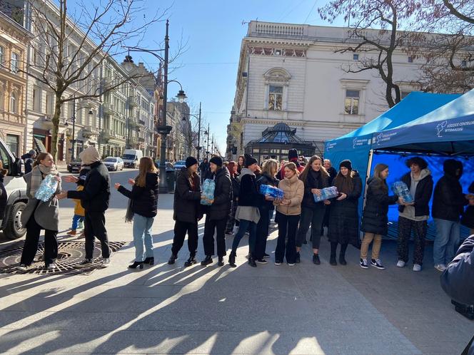 Łodzianie okazali olbrzymią solidarność z uciekającymi przed wojną 