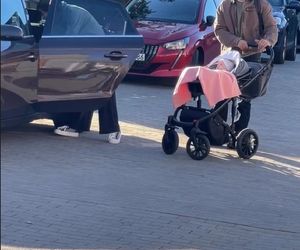 Na dobre i na złe. Blanka (Pola Gonciarz), jej córka Nina (Rita Sobocińska), Krzysztof Radwan (Mateusz Damięcki)