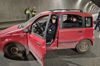 Ćwiczenia ratownicze na zakopiance. Tunel pod Luboniem Małym był zamknięty