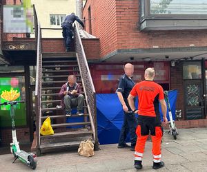 Spadł z wysokości i zmarł. Tragedia w Śródmieściu