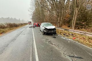 Poważny wypadek na Śląsku. Ucierpiała 28-latka
