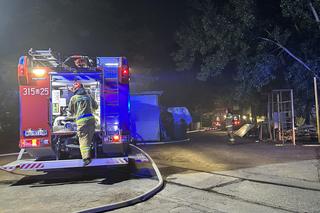 Chcieli spalić człowieka! Pilna akcja służb, dwie osoby zatrzymane