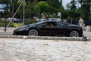 Robert Lewandowski w Lamborghini Gallardo