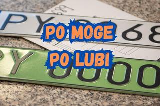 Najbardziej oryginalne tablice rejestracyjne w Poznaniu