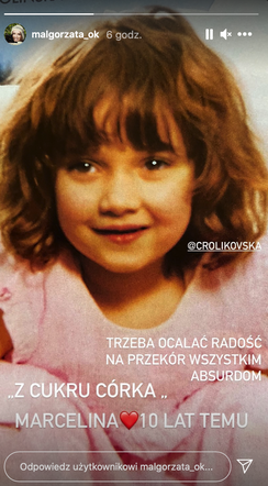 Córka Królikowskiego - 19. urodziny