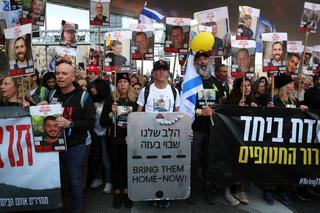 Konflikt w strefie Gazy. Marsz protestacyjny od granicy Gazy do Jerozolimy