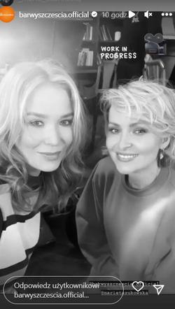 Barwy szczęścia. Bożena (Marieta Żukowska), Karolina (Marta Dąbrowska)