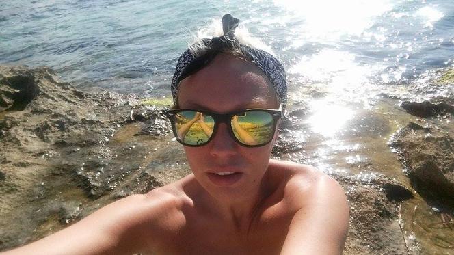 Monika Jarosińska na Ibizie