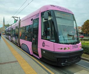 Chopinowski tramwaj i pociąg metra w Warszawie