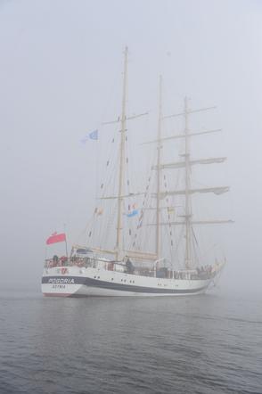 „Pogoria” wypłynęła w pierwszy rejs pod flagą Pomorskiego Związku Żeglarskiego