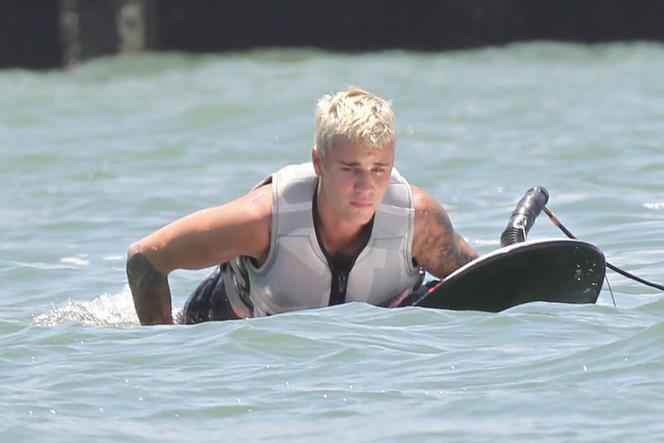 Justin Bieber na wakeboardingu