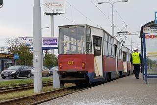 Zderzenie tramwajów na ul. Fordońskiej w Bydgoszczy [ZDJĘCIA]