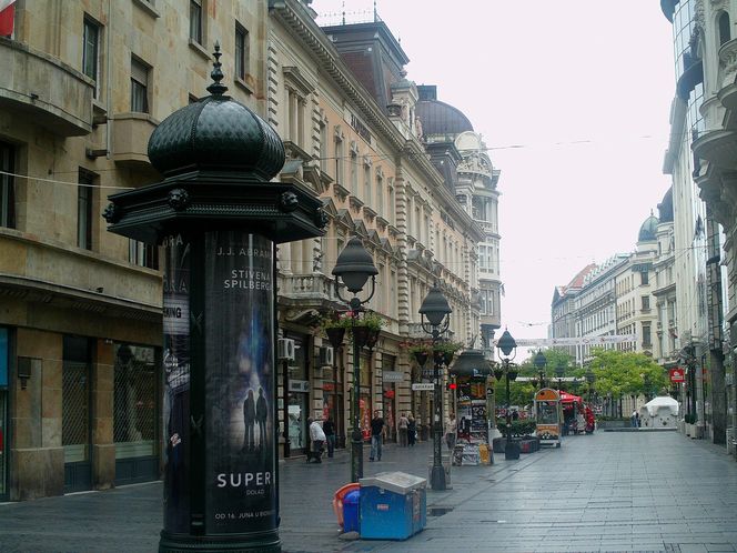 Ulica Kneza Mihaila - główny deptak Belgradu.