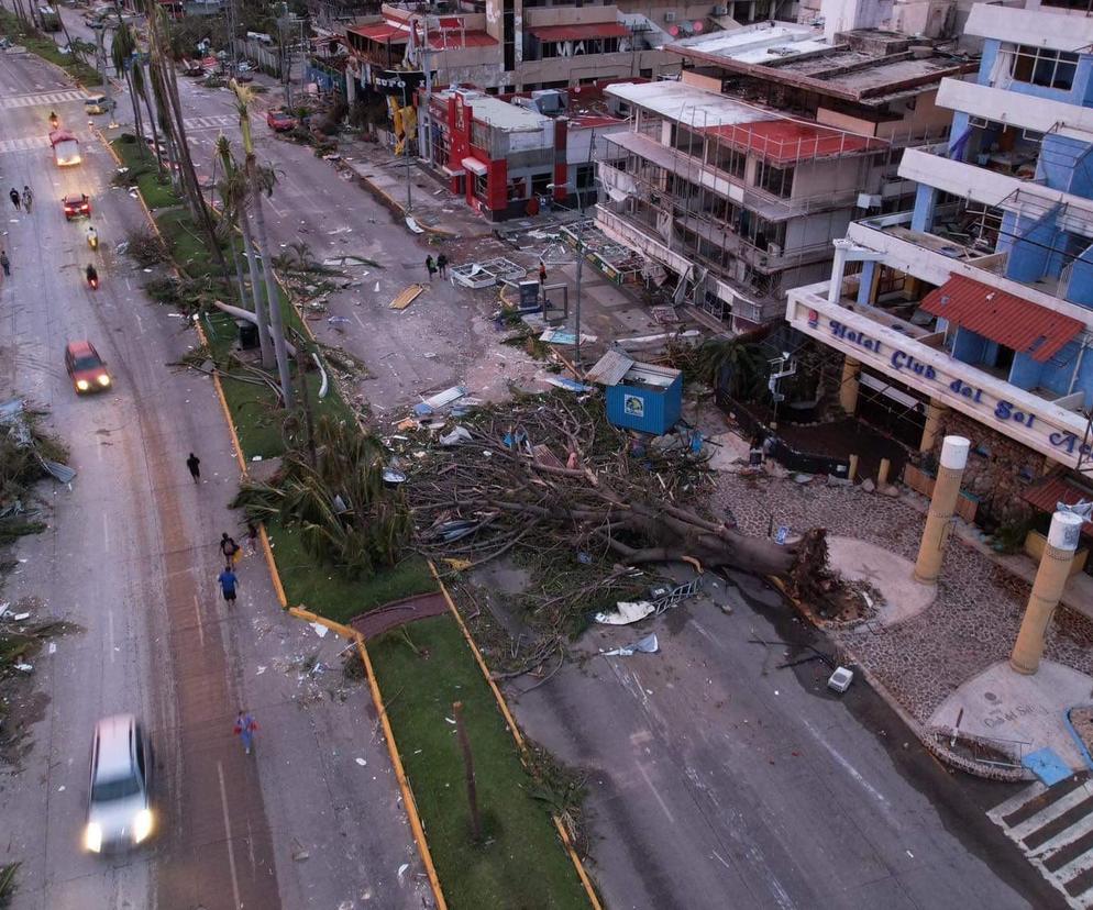 Muzycy z OSP Nadarzyn utknęli w zniszczonym przez huragan Acapulco. To jest cud, że oni przeżyli