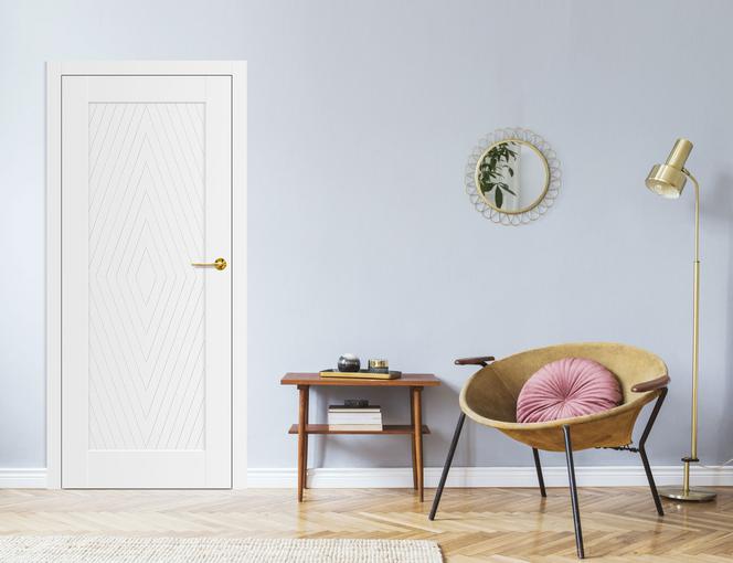 Drzwi Turan 3 w kolorze białym