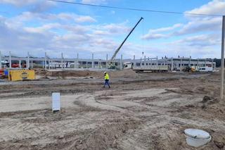 Rośnie nowe centrum handlowe w Olsztynie. Inwestor pokazał zdjęcia z placu budowy