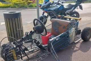 GTA: Market Edition? 19-latek z zakazem za kierownicą… wózka sklepowego z silnikiem! 