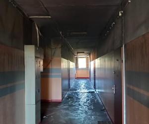 Pożar mieszkania w Dąbrowie Górniczej. Spłonęło niemal doszczętnie