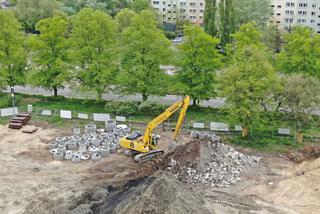 Budowa Fabryki Wody w Szczecinie - maj 2020