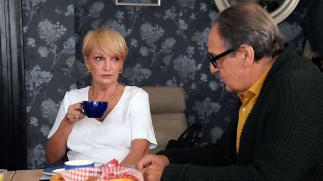 Barwy szczęścia odc. 3153. Jerzy (Bronisław Wrocławski), Małgorzata (Adrianna Biedrzyńska)