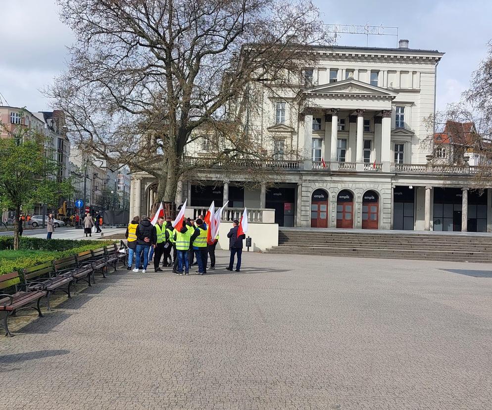 Protest rolników w Poznaniu 04.04.2024