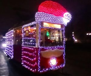 Mikołajkowy tramwaj w Szczecinie