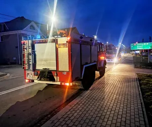 Pożar balkonu w bloku na osiedlu Europejskim w Gorzowie! Ogień unosił się na kilka metrów