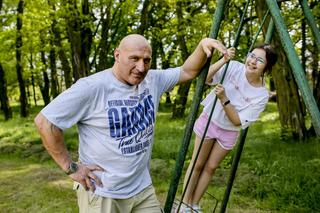 Marcin Najman z córką