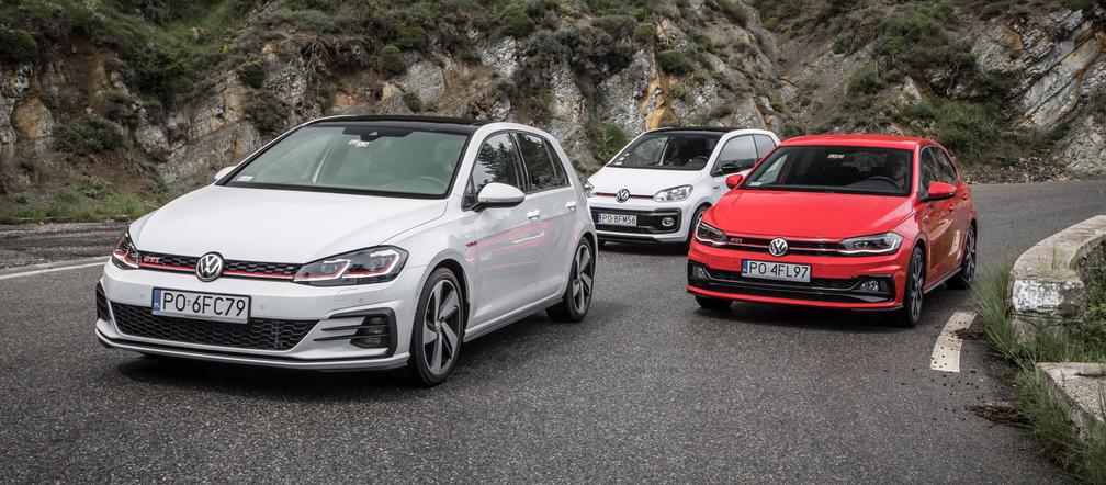 Volkswagen Golf GTI, VW Polo GTI, VW up! GTI