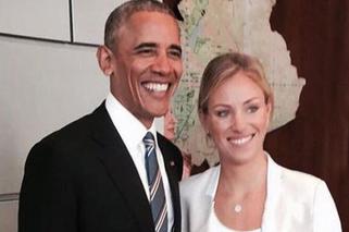 Barack Obama i Andżelika Kerber