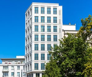 Dawny „szkieletor” przy placu Politechniki 4 w Warszawie