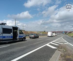 Gliwice. Na autostradzie stoi koń. Uwaga kierowcy!