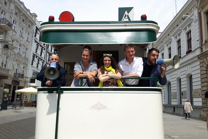 Profrekwencyjny trambus na Piotrkowskiej