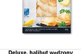 Deluxe, halibut wędzony w plastrach z certyfikatem MSC - 19,99 zł/ 150 g/ 1 opak.