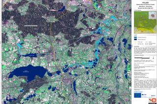 Zdjęcia satelitarne okolic Bielsko-Białej i Katowic