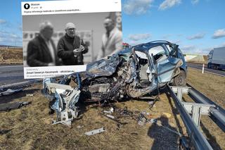 Śmiertelny wypadek na S5 w Wielkopolsce! Nie żyje znany dziennikarz