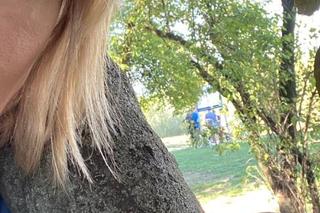 Na Wspólnej na planie: Iga (Lidia Sadowa), Robert Tadeusiak (Dariusz Wnuk)