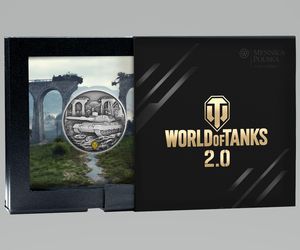 Pierwsza na świecie licencjonowana moneta dla fanów gry „World of Tanks”. Mennica Polska i Wargaming łączą siły