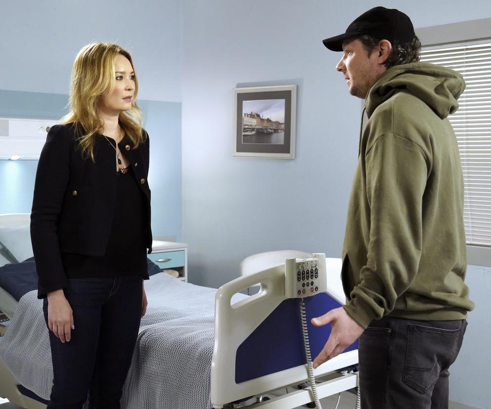 Barwy szczęścia, odc. 2716: Rafał Zaborski (Wojciech Solarz), Karolina (Marta Dąbrowska)