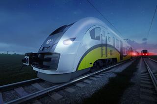 Nawet 500 pasażerów zmieści sie w nowych w pełni elektrycznych pociągach Kolei Dolnośląskich. ZOBACZ JAK BĘDĄ WYGLĄDAĆ
