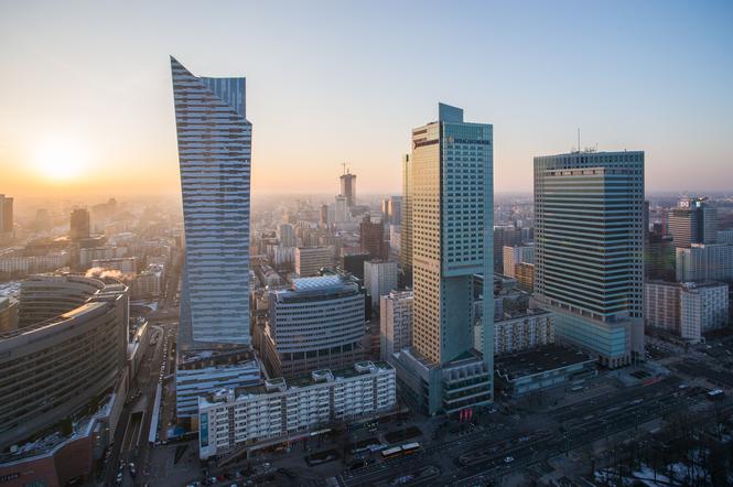 Wieżowce w Warszawie