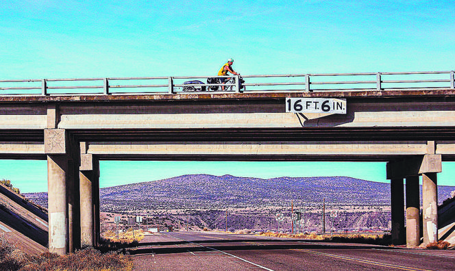 Przepedałuje przez Amerykę trzy razy 