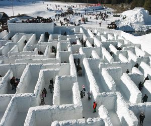 Śnieżny Labirynt Snowlandia w Zakopanem