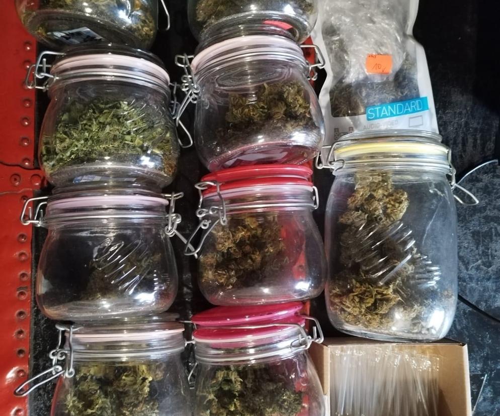 Znaleziona przez policjantów marihuana